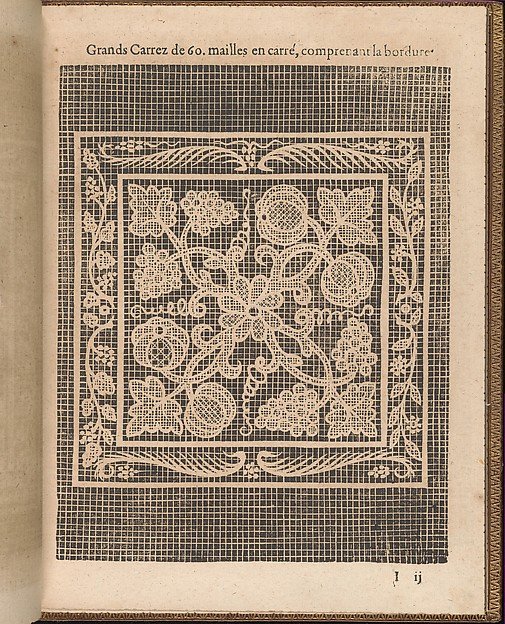 La Pratique de l'Aiguille, page 33 (recto) by Matthias Mignerak