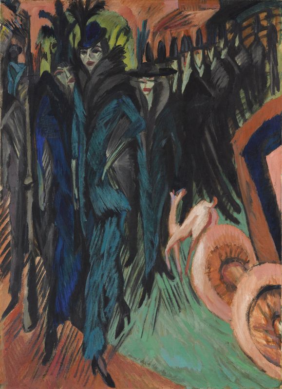 Street Scene (Friedrichstraße Berlin)