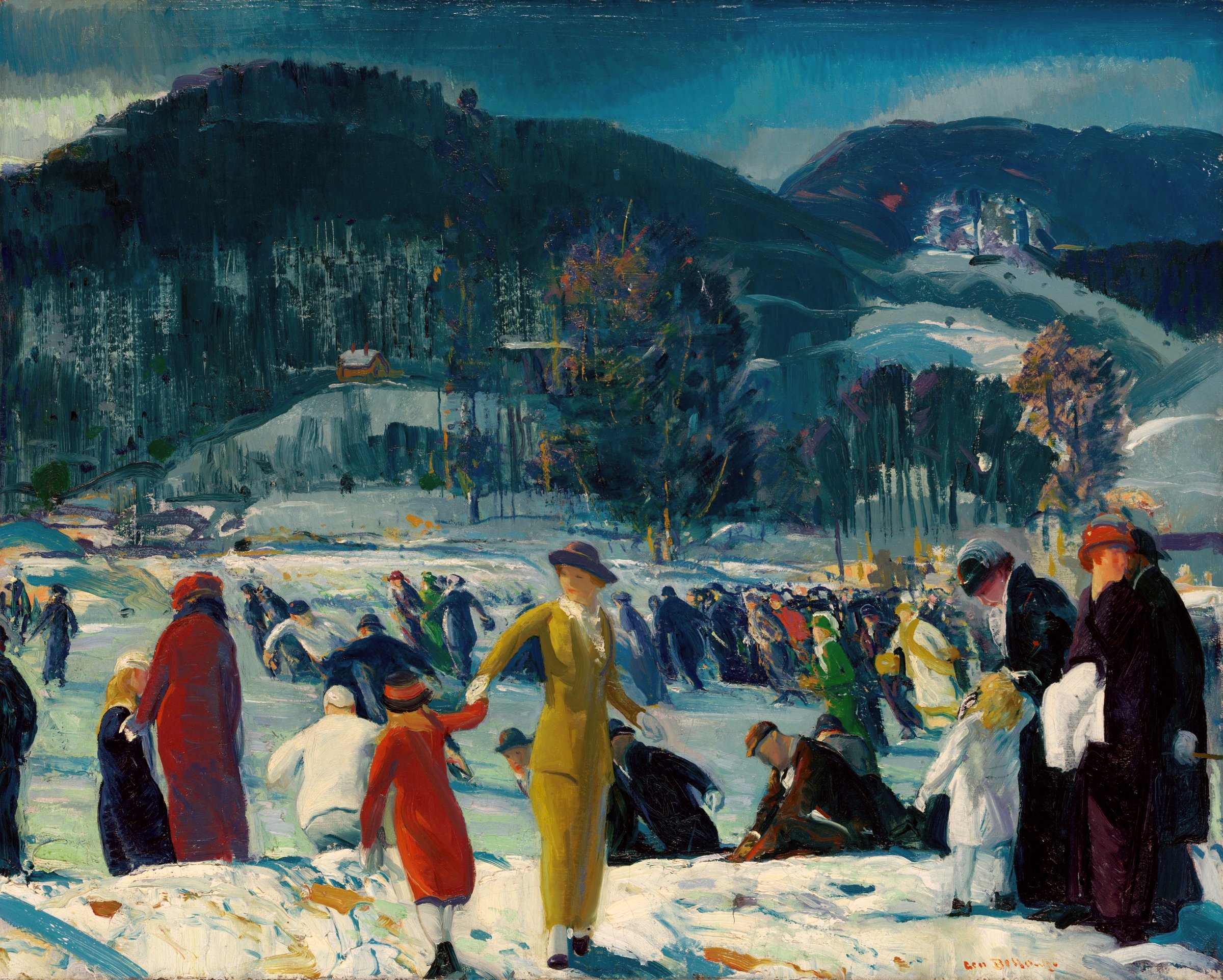 Love of Winter by Georges Rochegrosse