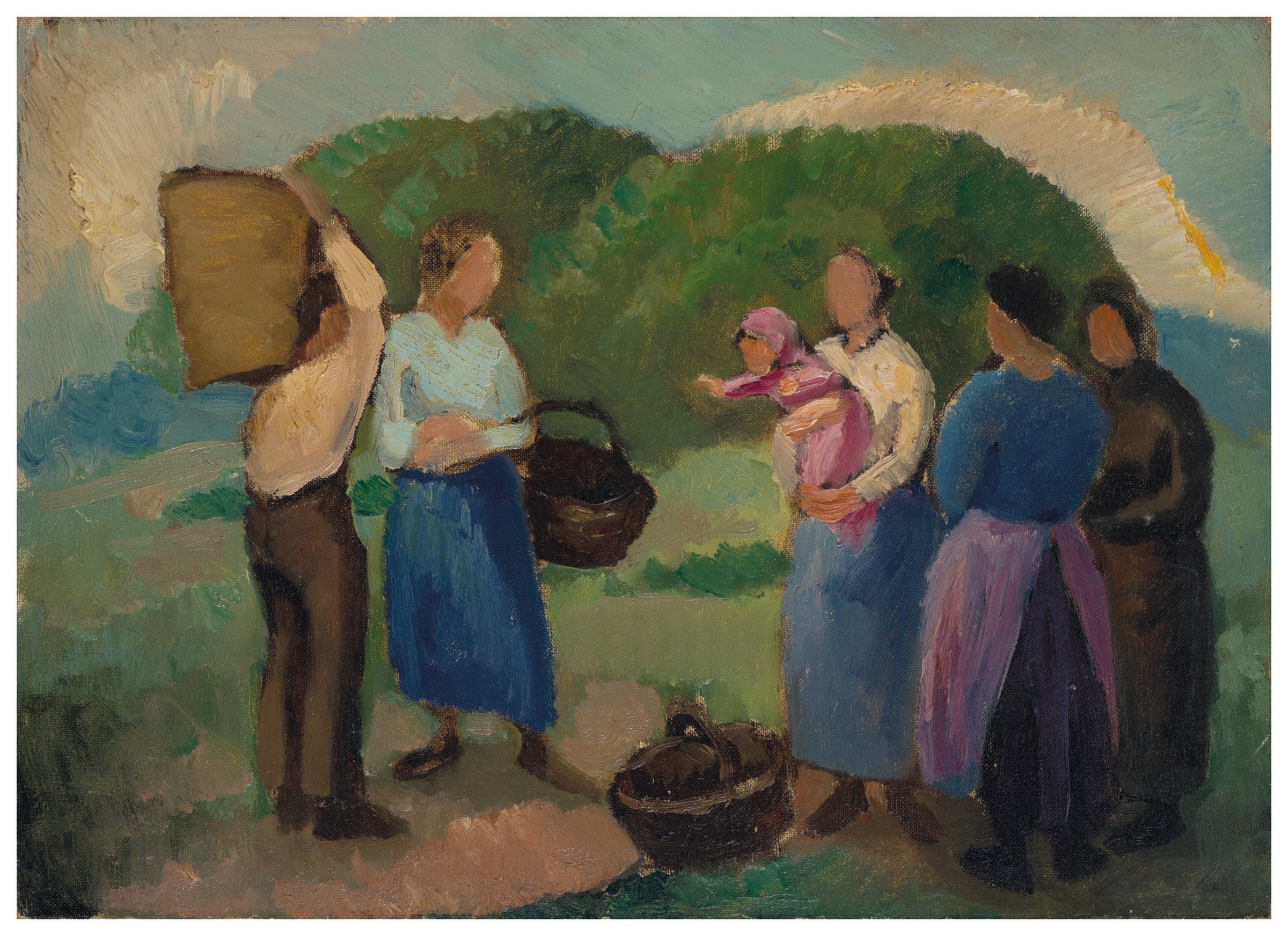 Peasants (Campesinos) by Julio González