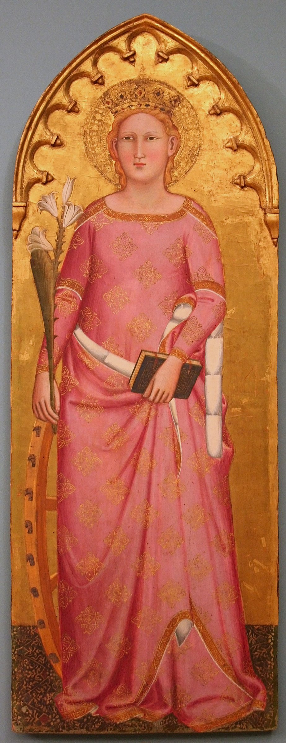Saint Catharine of Alexandria by Pietro Nelli