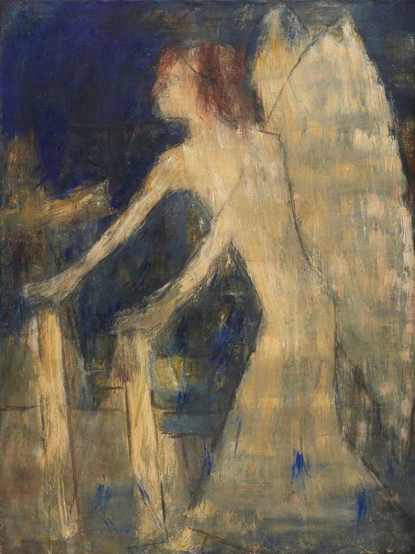 Angel who carries light into the tombs