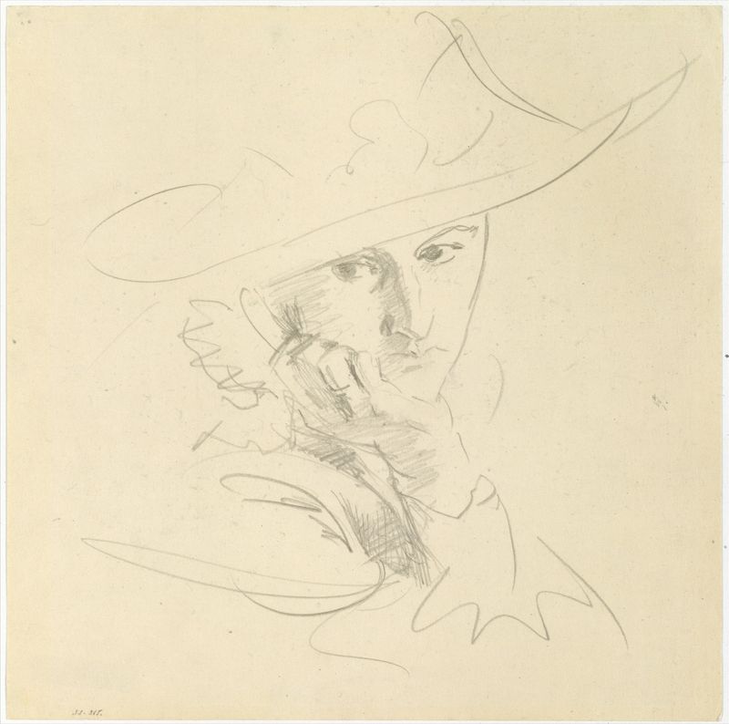 Jane de Glehn, Study for "In the Generalife"
