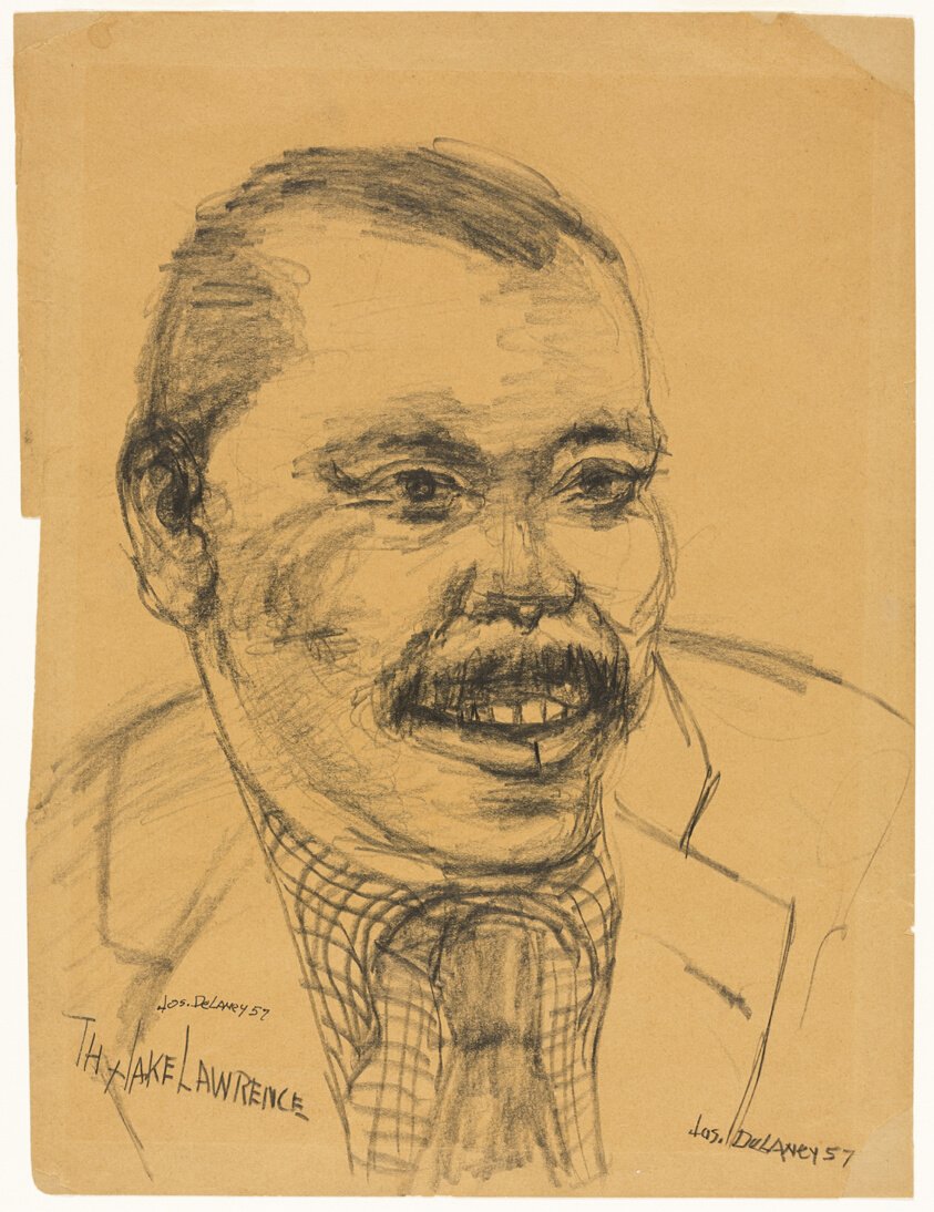 Jacob Lawrence by Lawrence Atkinson