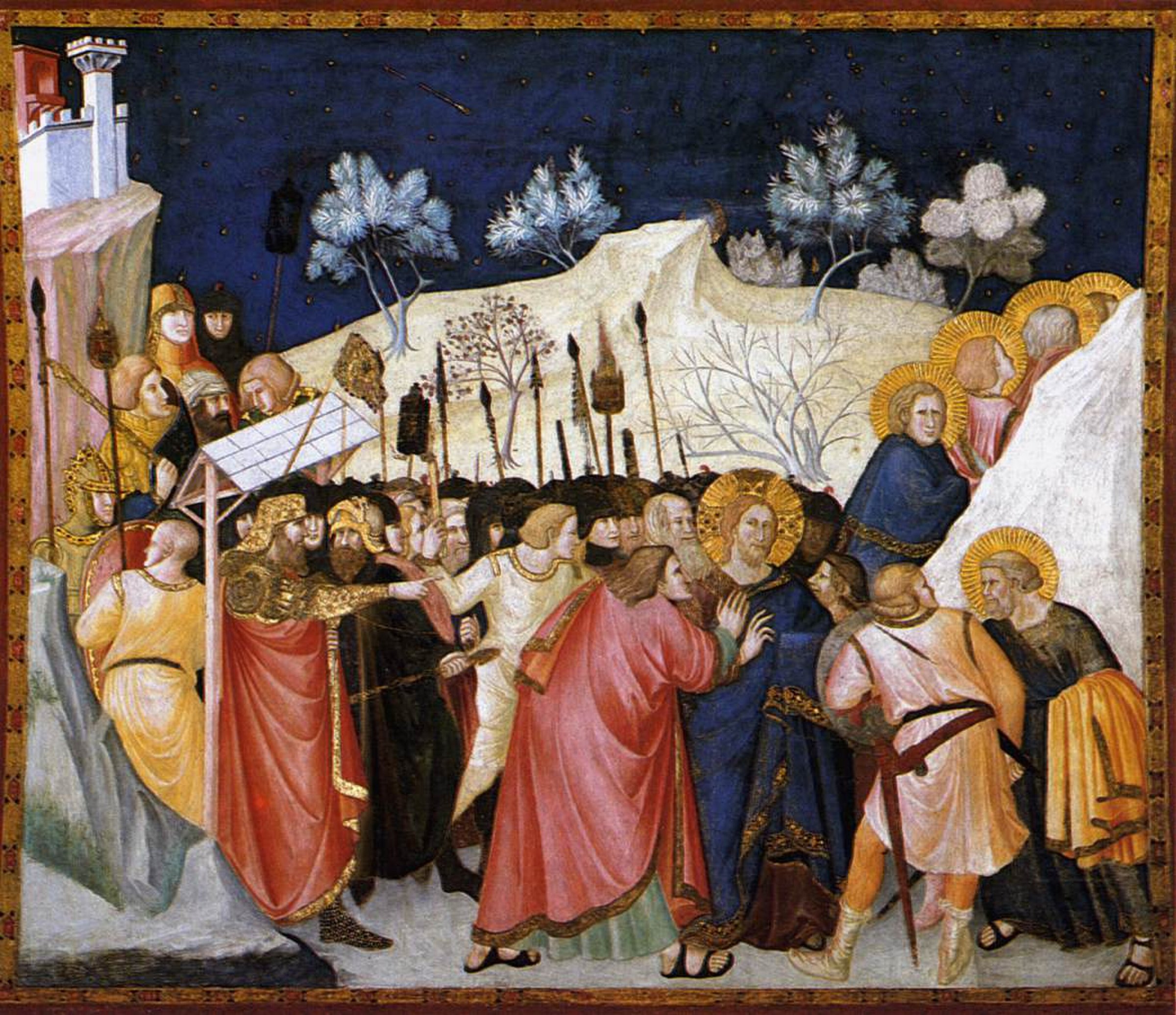 The Capture of Christ by Pietro Lorenzetti