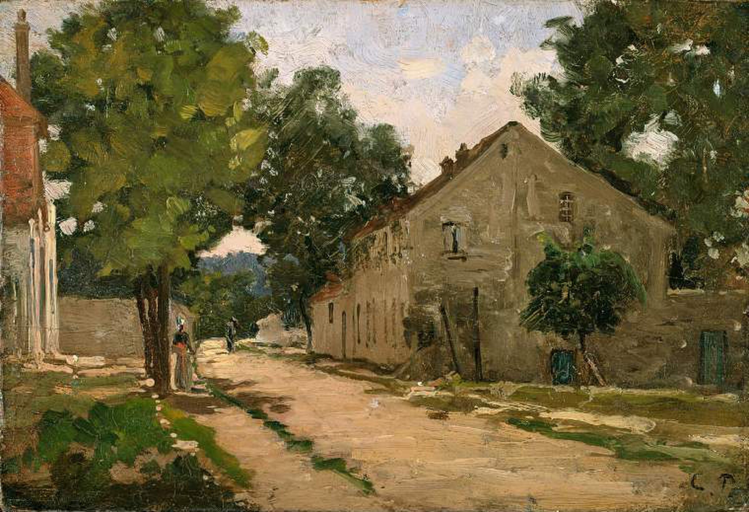 Route de Port-Marly — 1863