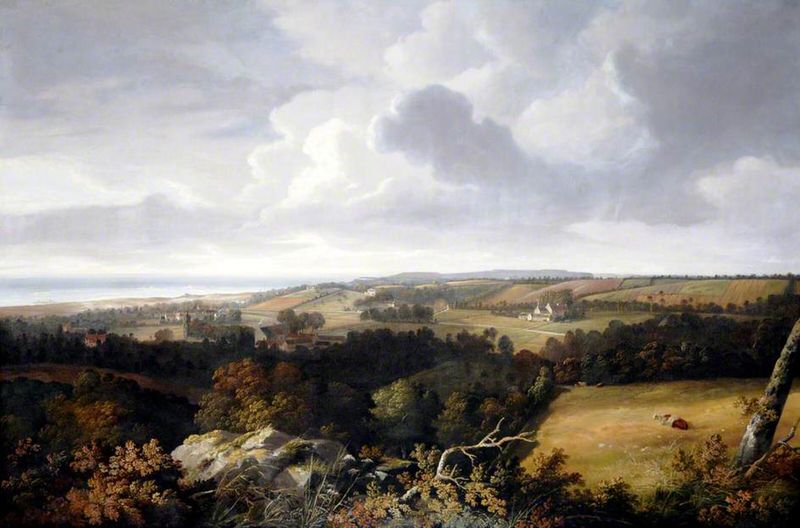 View of Fort Regent from Longueville