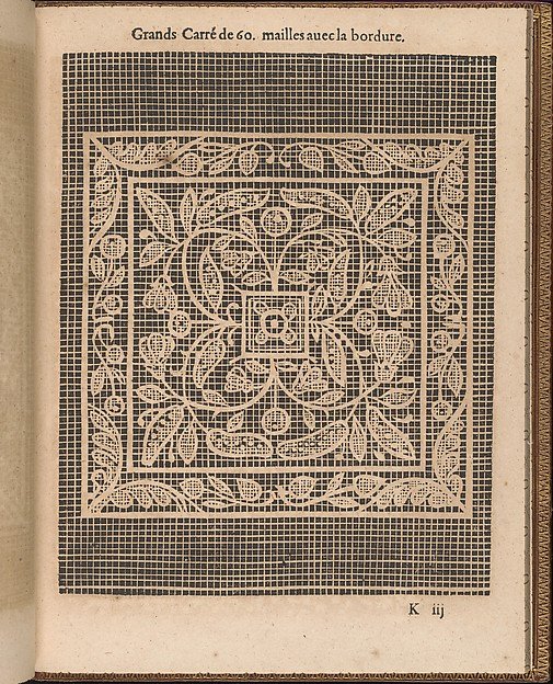 La Pratique de l'Aiguille, page 38 (recto) by Matthias Mignerak