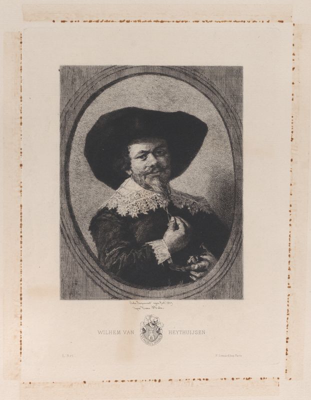 Portrait of Wilhem van Heythuijsen, after Frans Hals