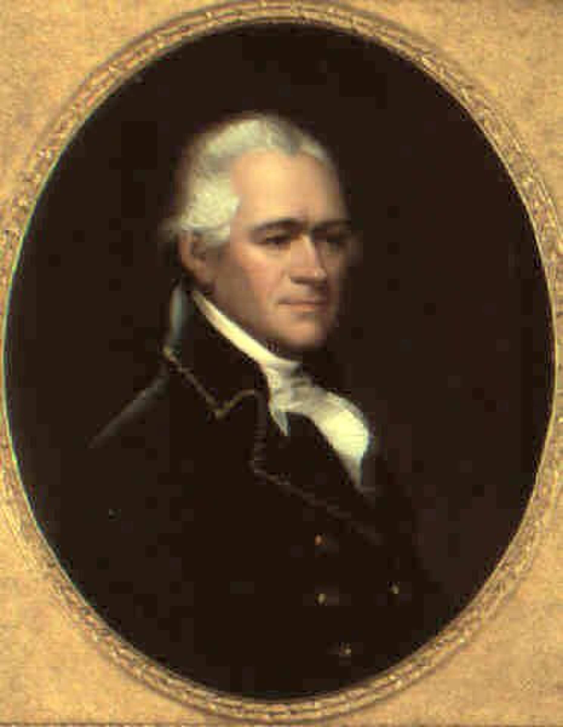 Portrait of Alexander Hamilton by Ezra Ames