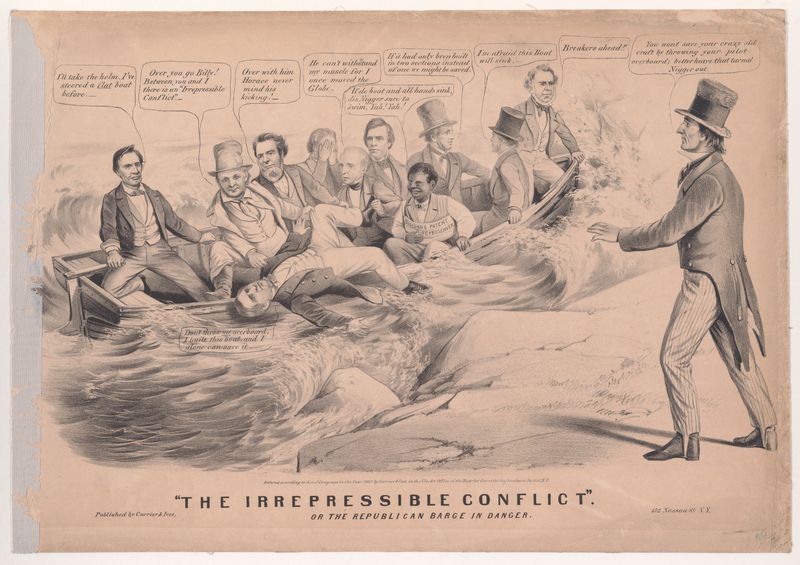 "The Irrepressible Conflict," or the Republican Barque in Danger