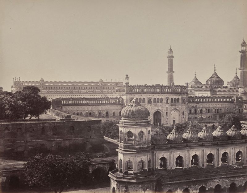 Lucknow. The Great Emambara and Mosque
