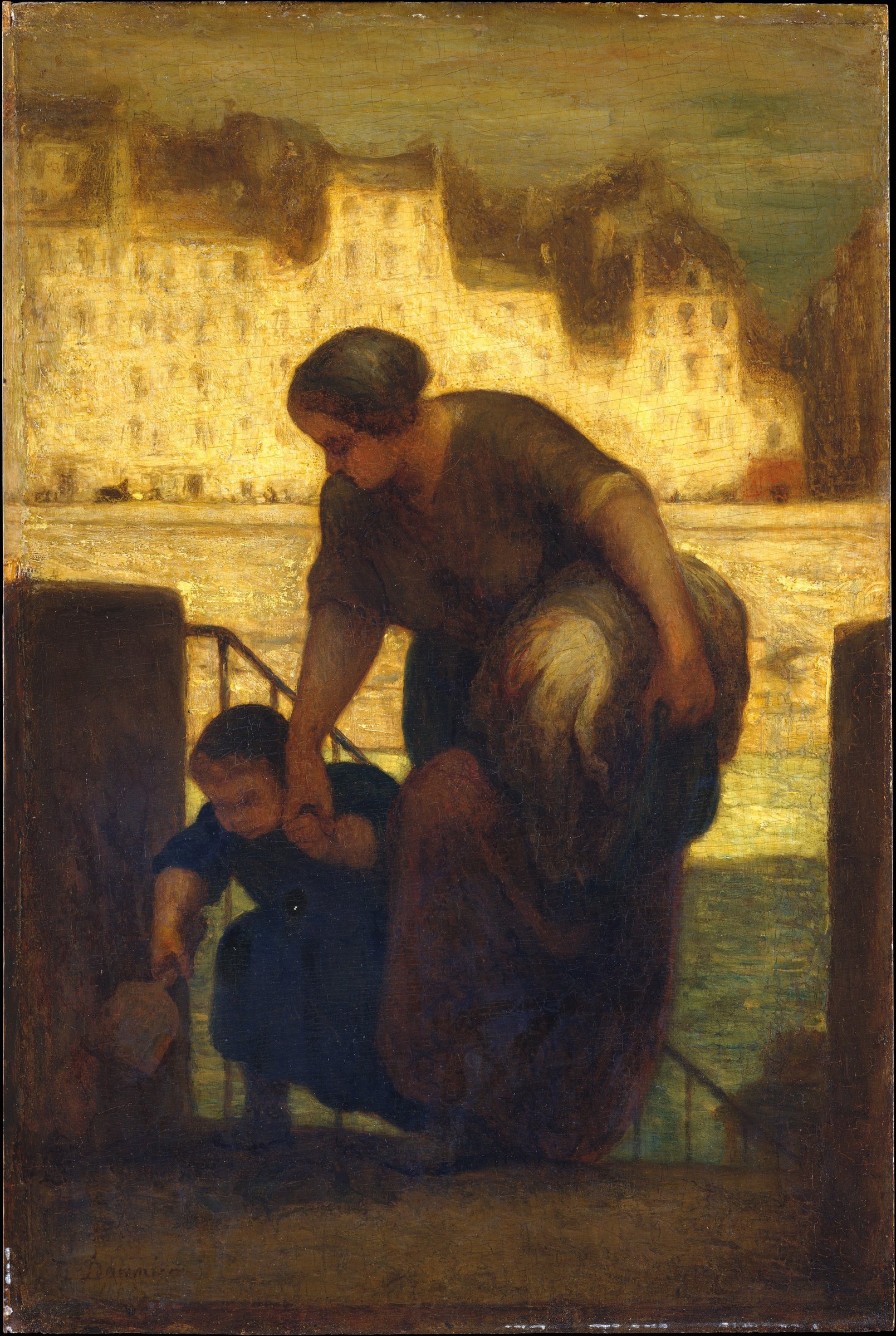 The Laundress — Henry van de Velde