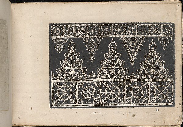 Fiori di Ricami Nuovamente Posti in Luce, page 7 (recto) by Matteo Florimi