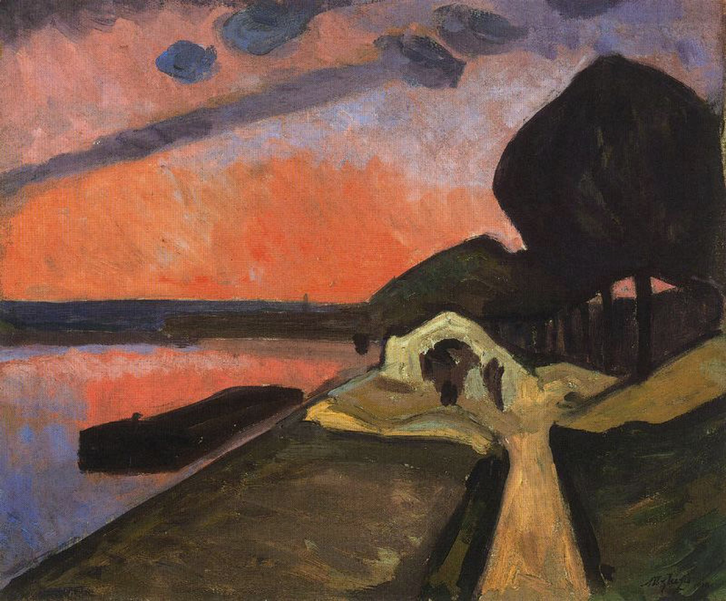 The Banks of the Marne by Albert Gleizes
