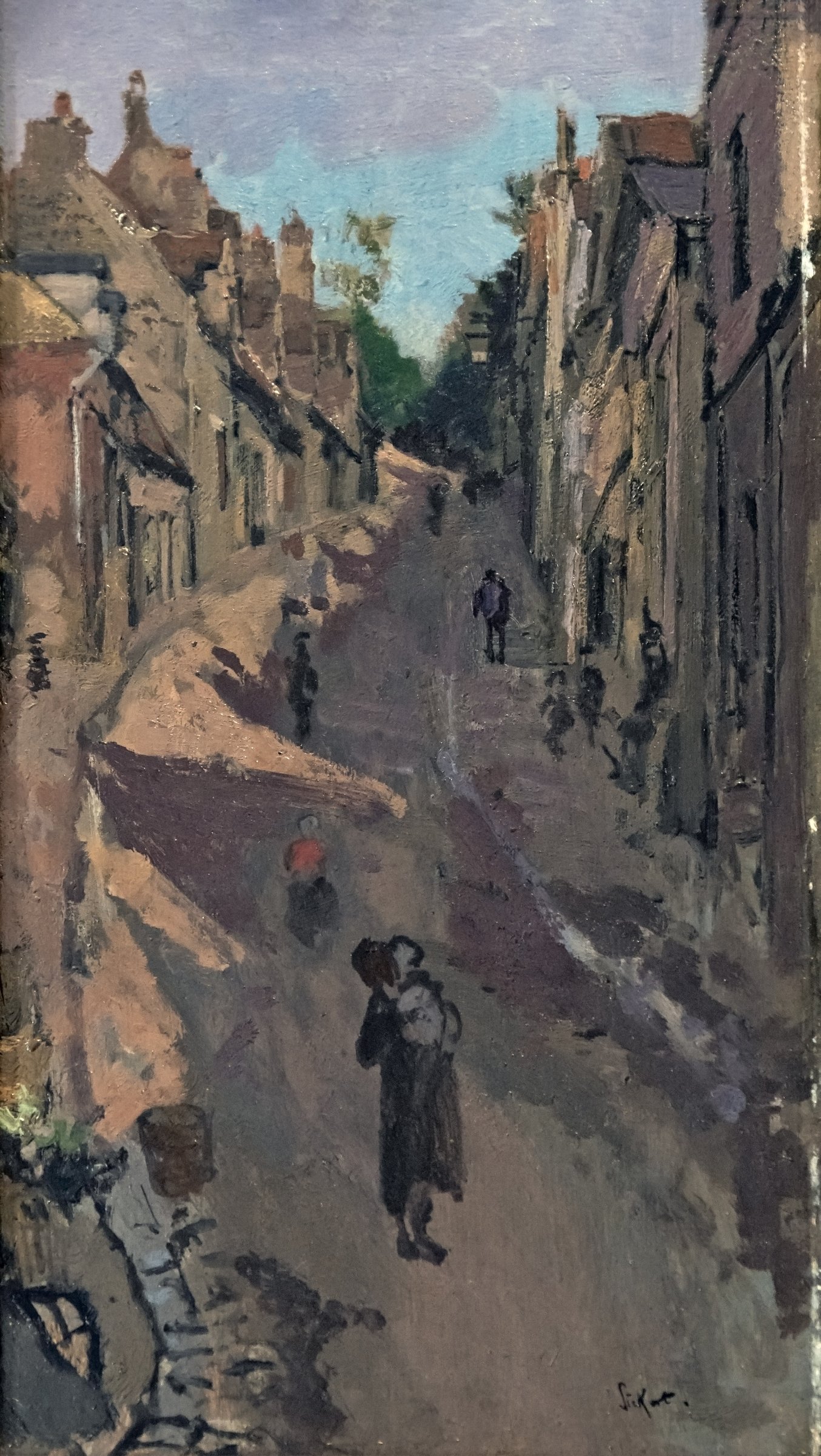 Le mont de Neuville Dieppe - Blue Sky by Walter Sickert
