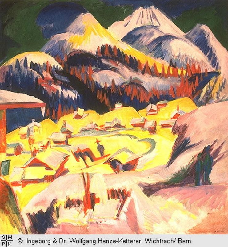 Frauenkirch in the Winter