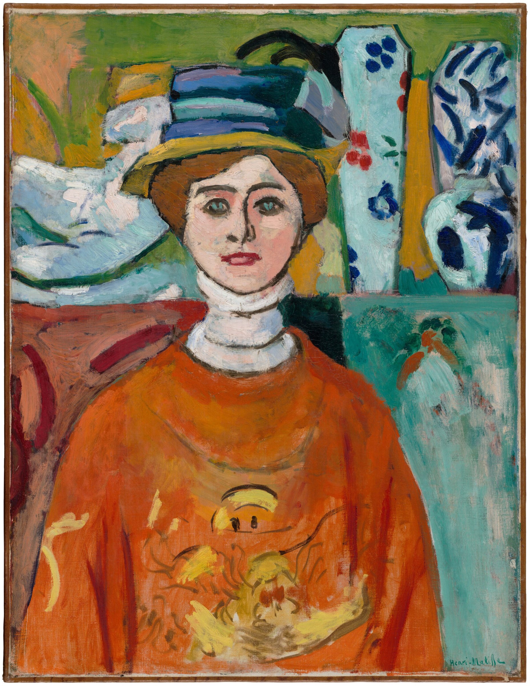 La fille aux yeux verts by Henri Matisse