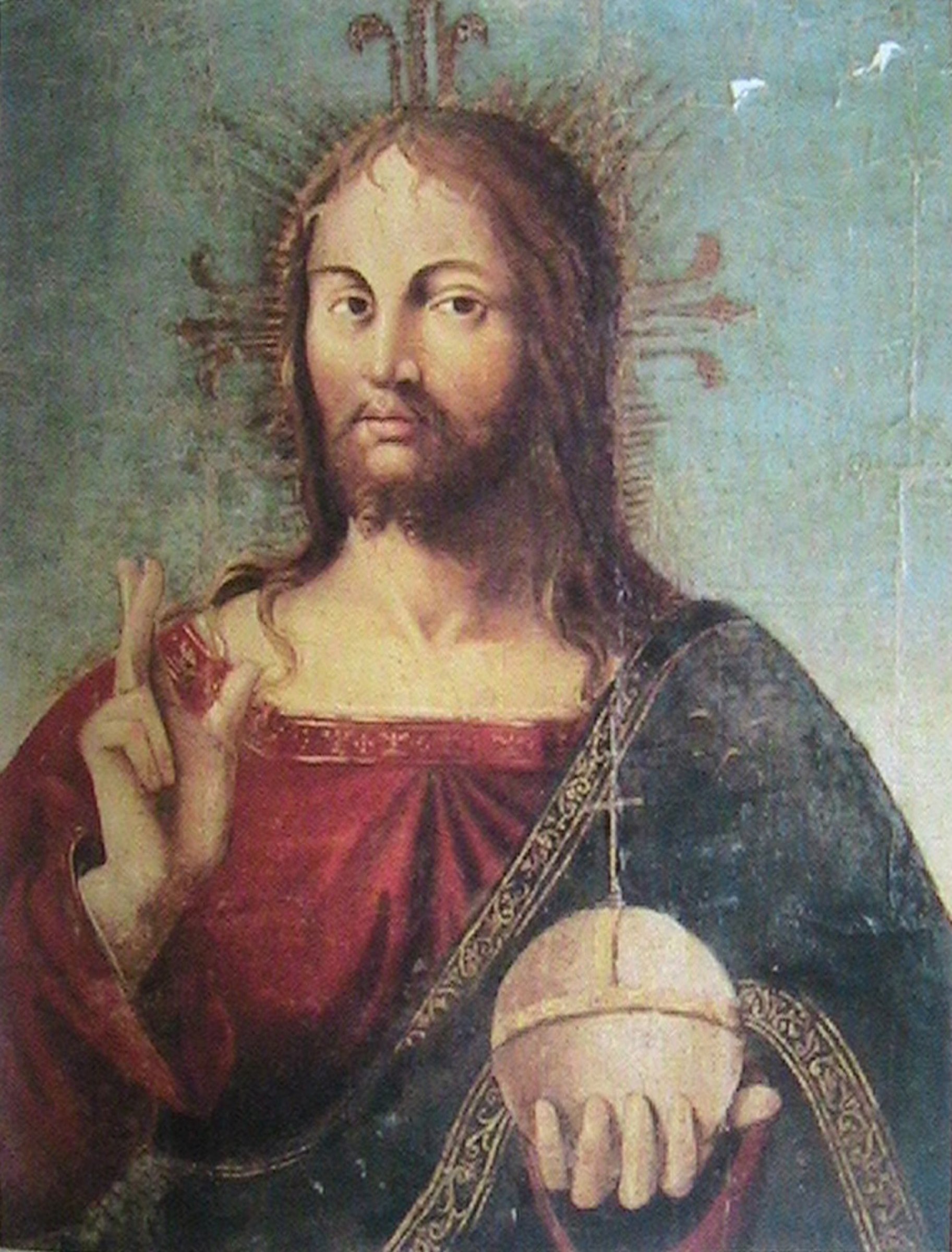 Christ Salvator by Antonello da Messina