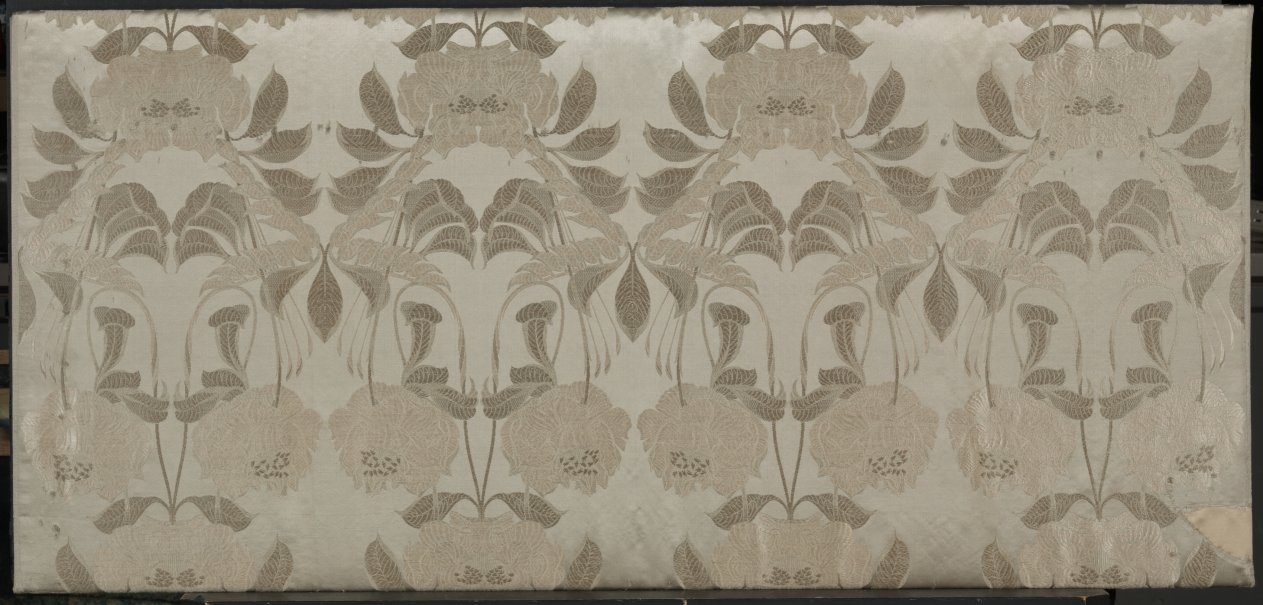 Silk with Art Nouveau Design by Georges de Feure