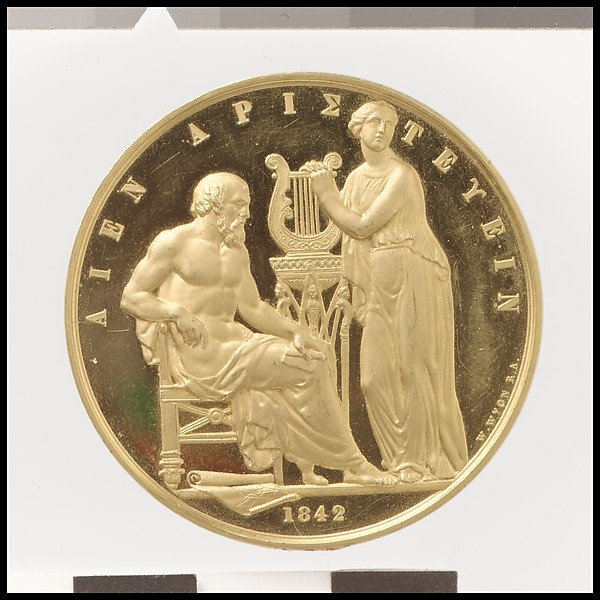 Wrangham Medal for Cambridge University by William Wyon