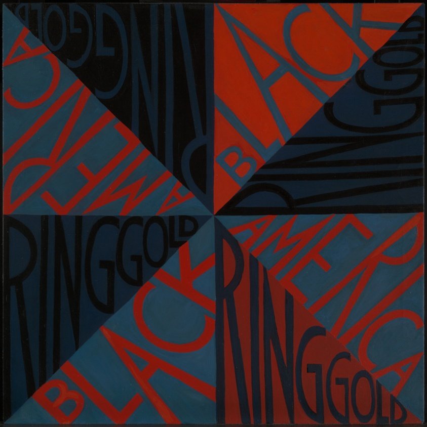 Black Light Series #7: Ego Painting — Faith Ringgold