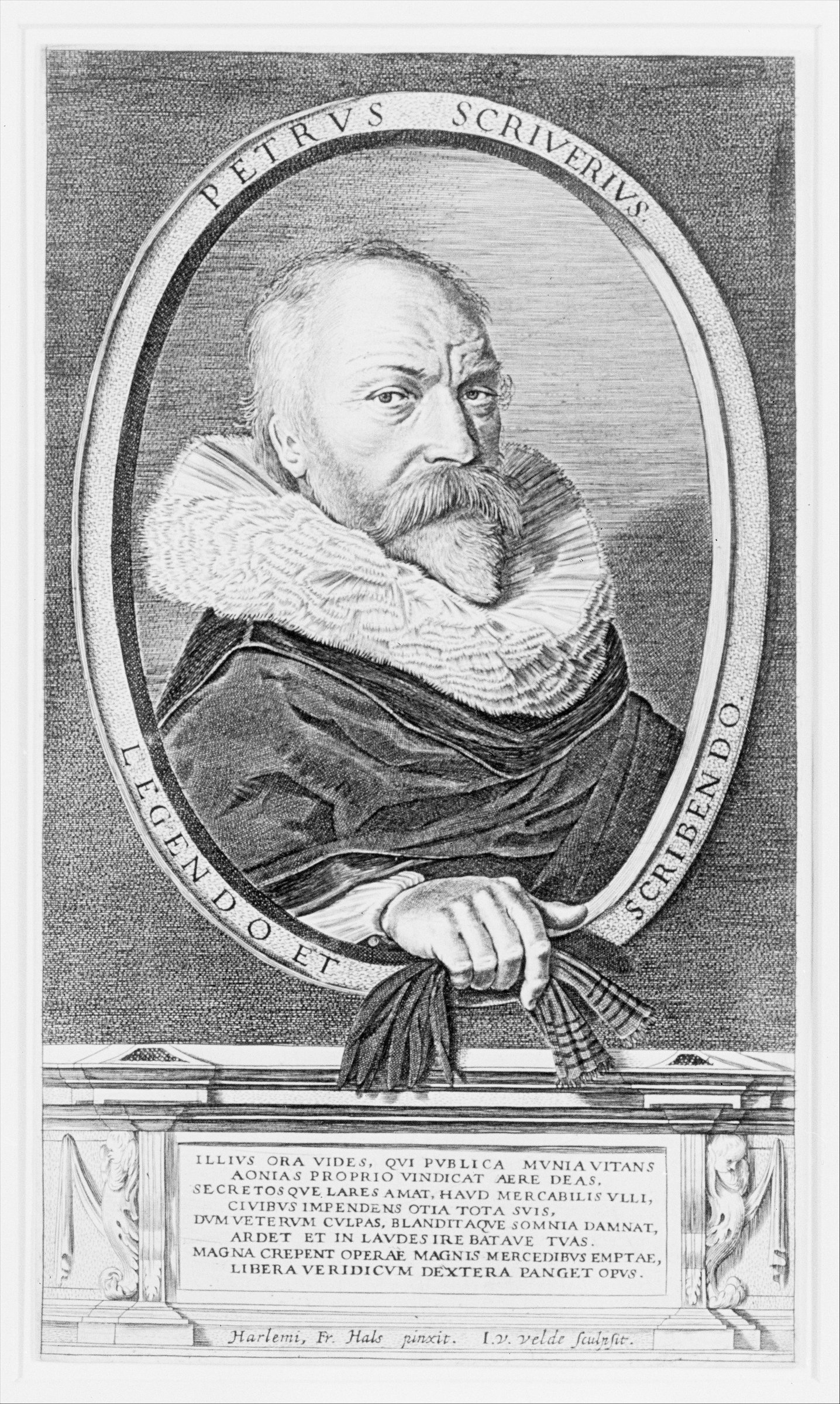 Portrait of Peter Scriverius by Frans Hals