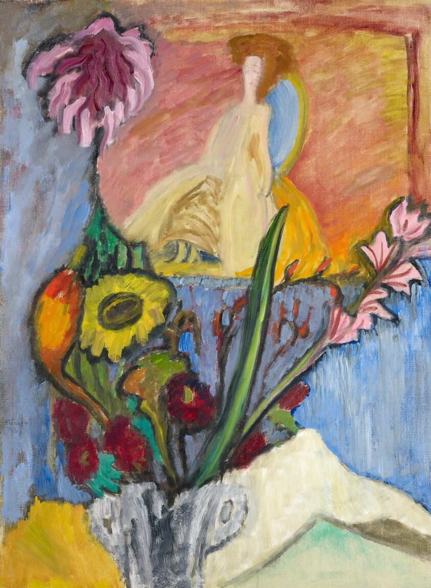 Still Life with Queen by Gabriele Münter