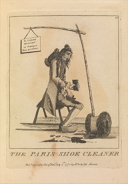The Paris Shoe Cleaner by Henry William Bunbury