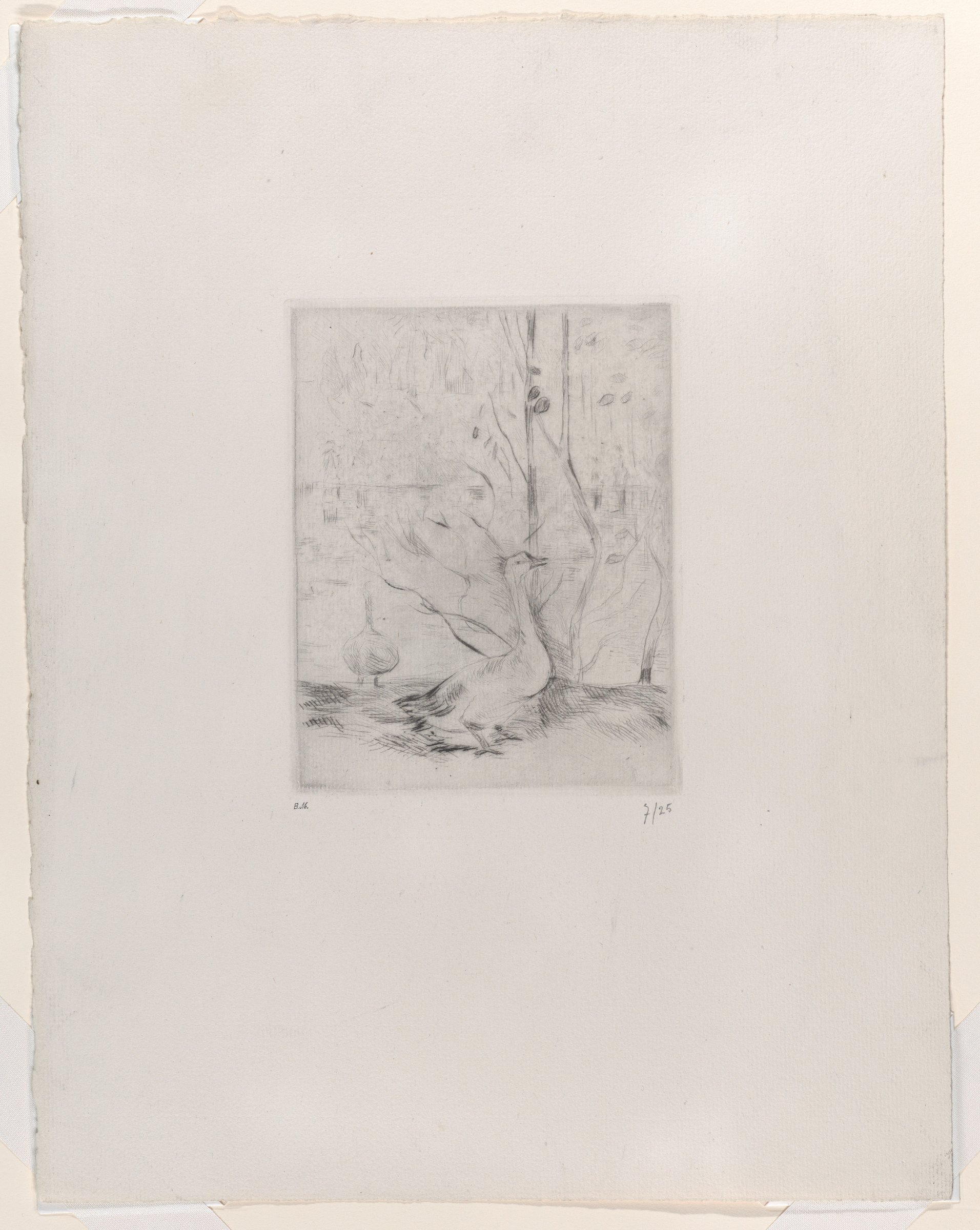Goose by Berthe Morisot
