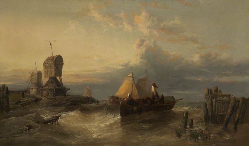 Dordrecht, Holland: Fishing Boats