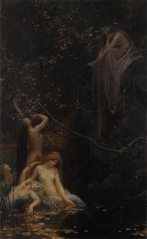 Fairies by the Brook