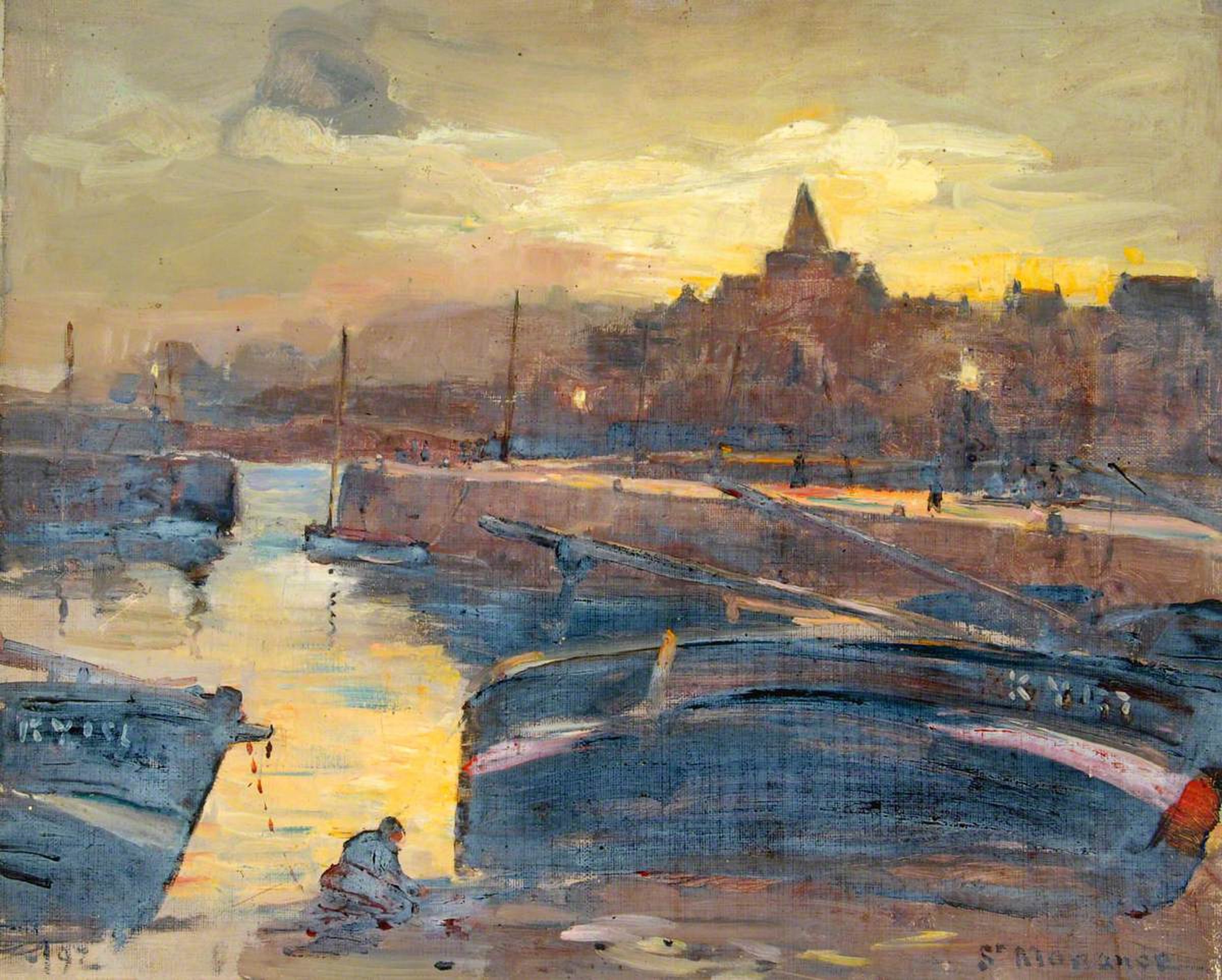 St Monance (St Monans) by William Henry Charlton
