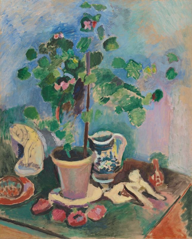Still Life with Geranium