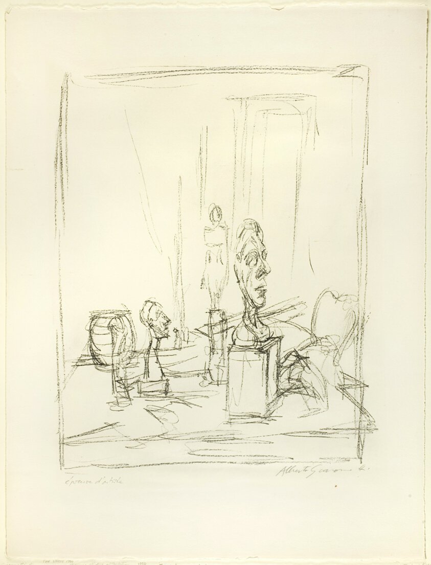 The Studio by Alberto Giacometti
