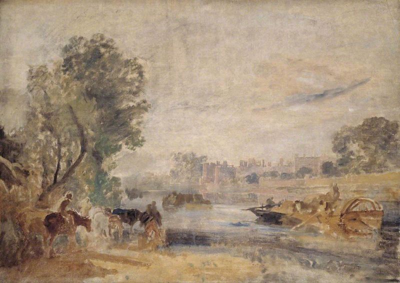 Hampton Court from the Thames