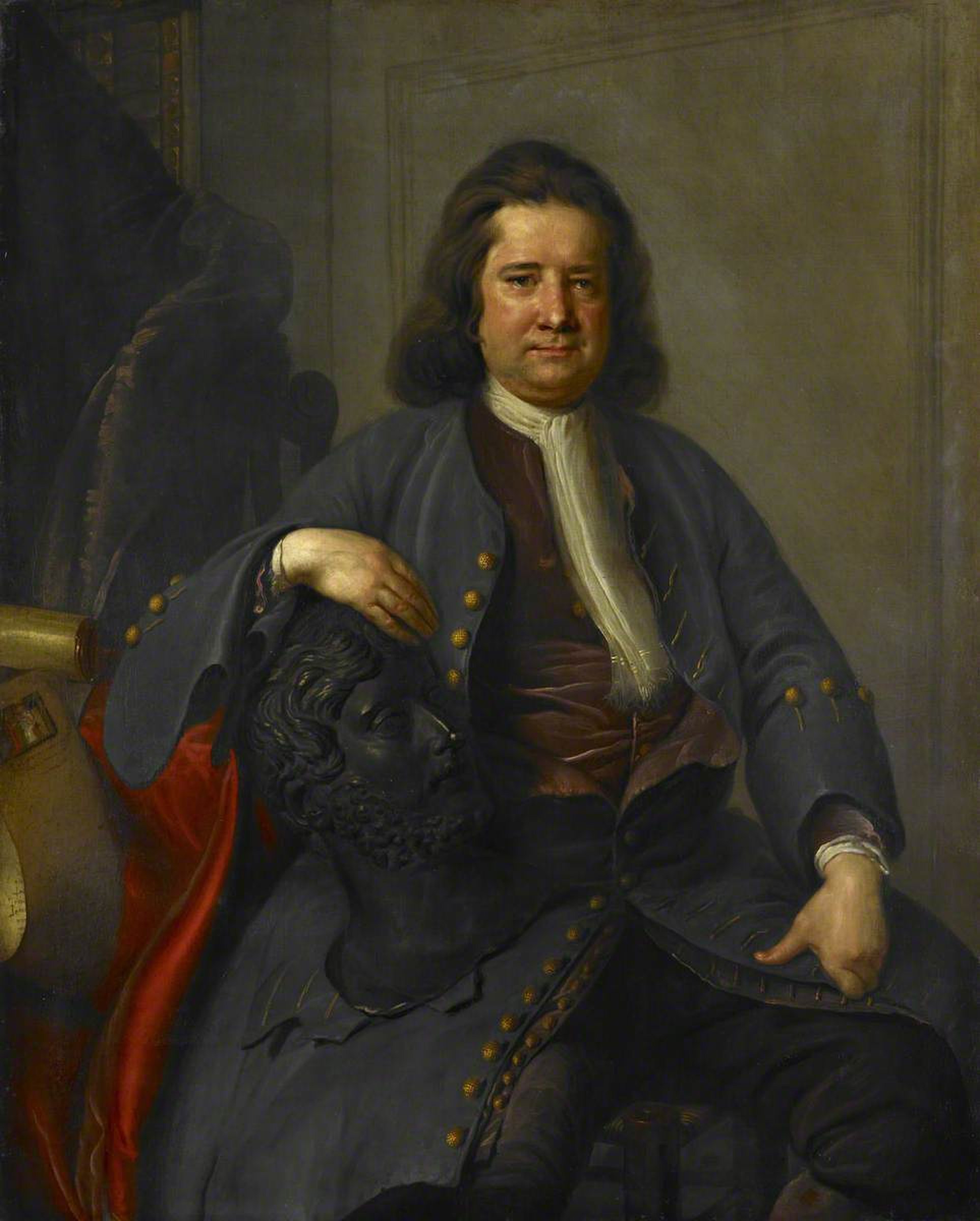 Humfrey Wanley (1672–1726), Librarian by Thomas Hill