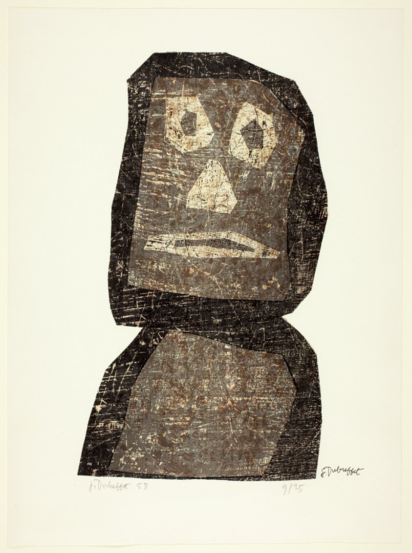 Warrior — Jean Dubuffet