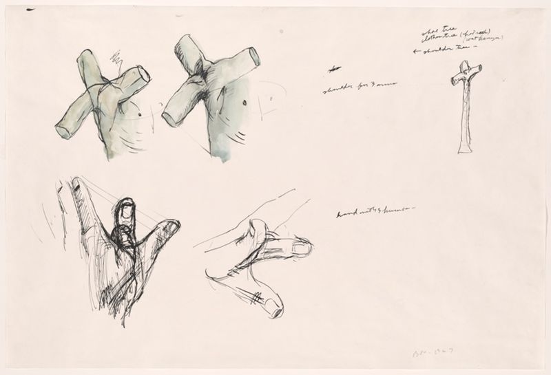 Shoulder with 3 Arms (Study for Shoulder Tree)