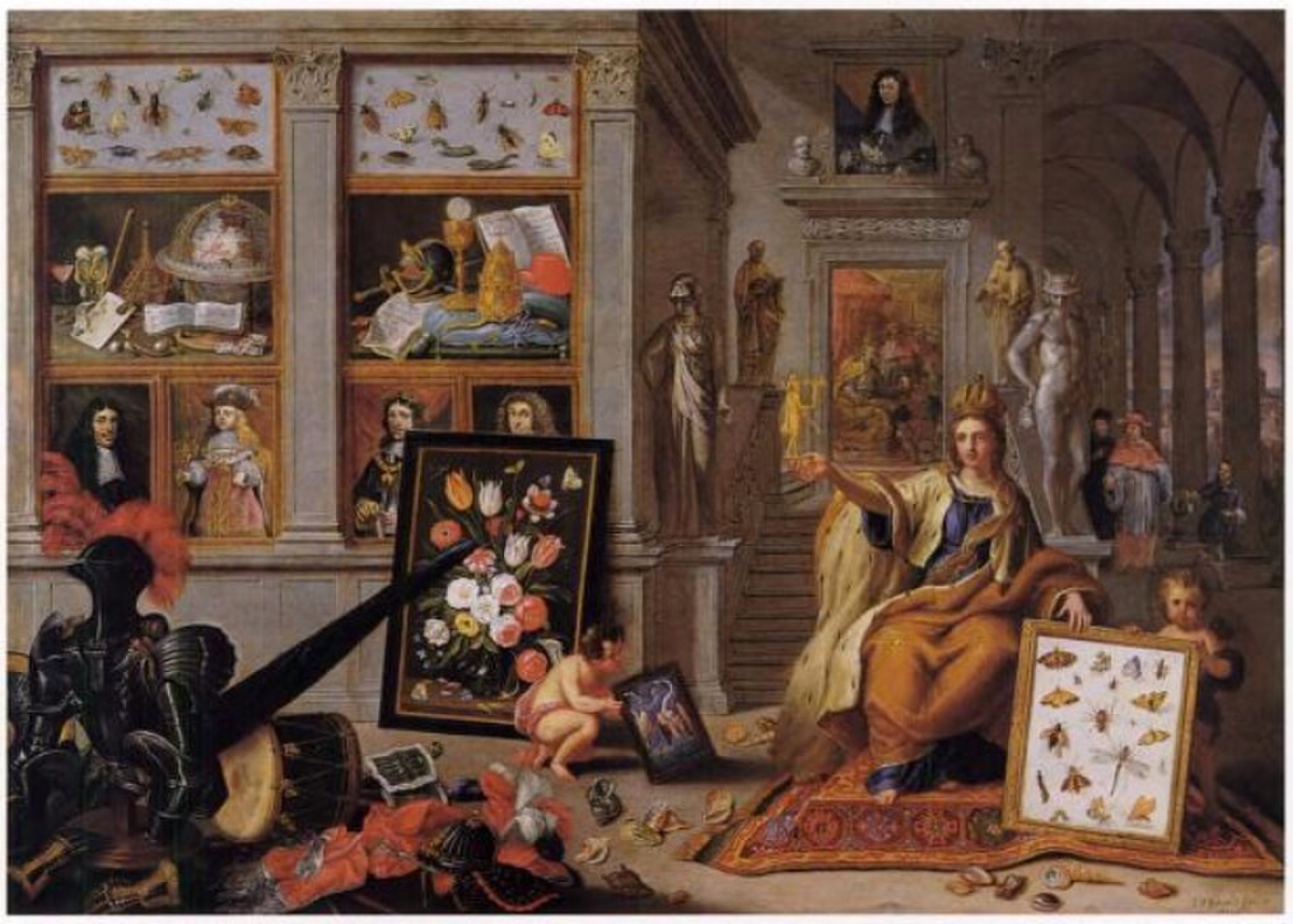 Allegory of Europe by Jan van Kessel the Elder