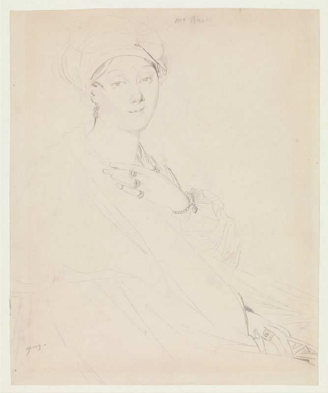 Portrait of Madame Rhode (Rhoda?)