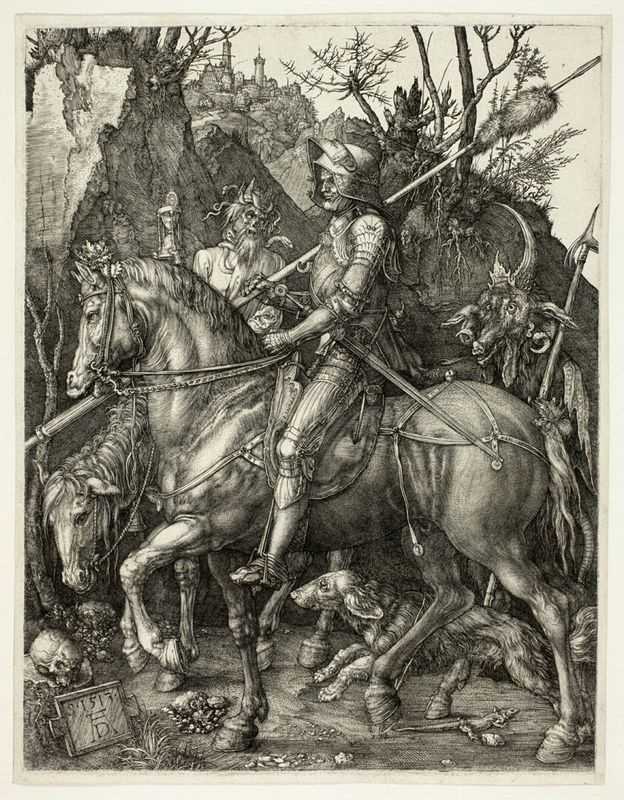 Knight, Death, and the Devil