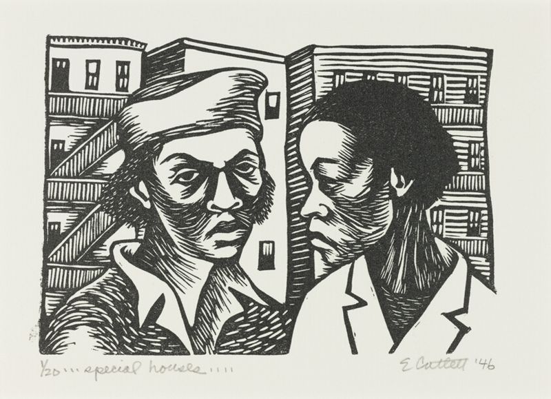 Special Houses, from The Black Woman (formerly The Negro Woman) (published 1946-47)