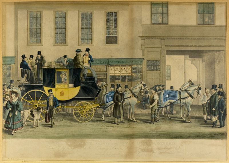 The Blenheim, Leaving the Star Hotel, Oxford
