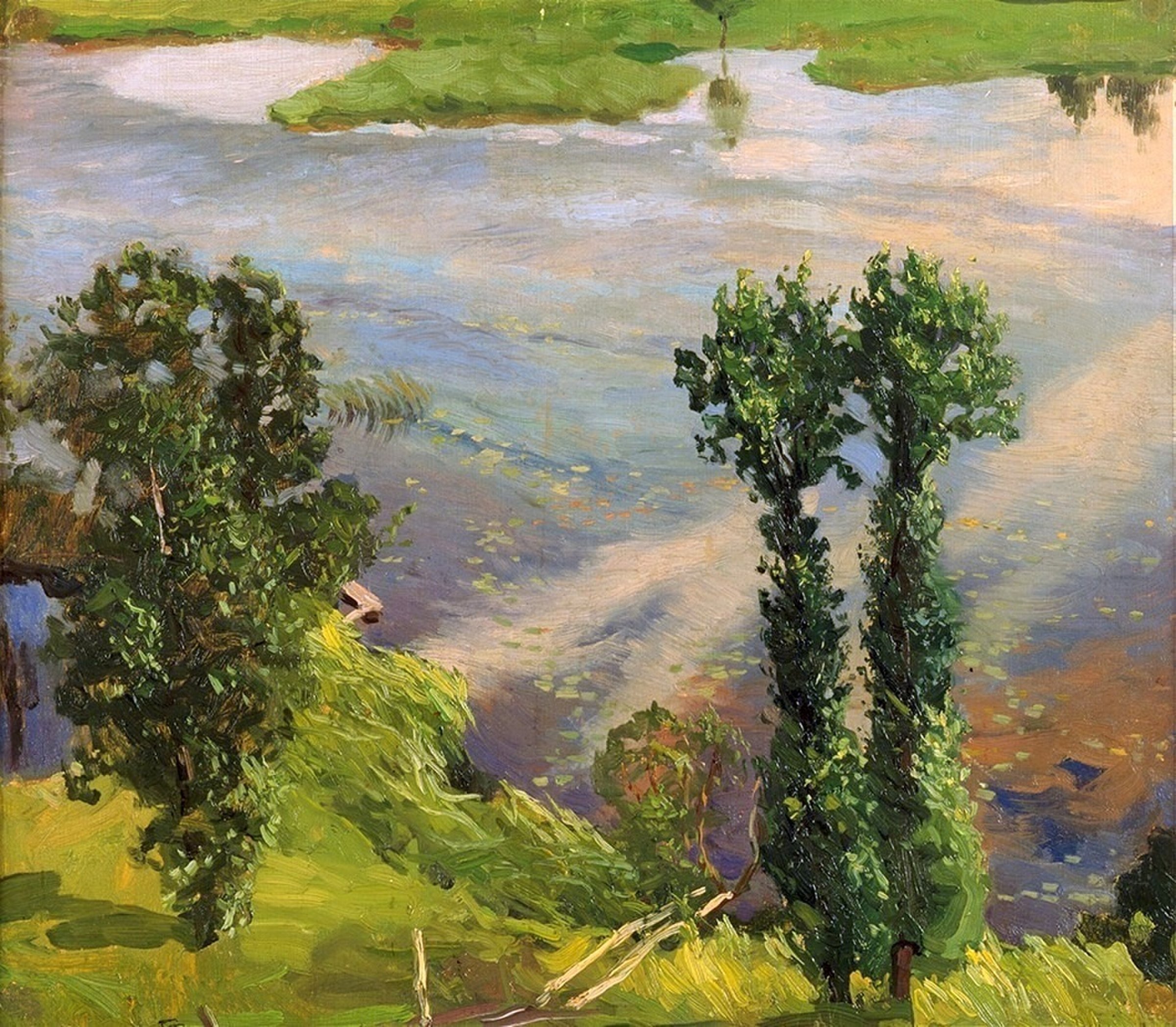 Brook by Ferdynand Ruszczyc