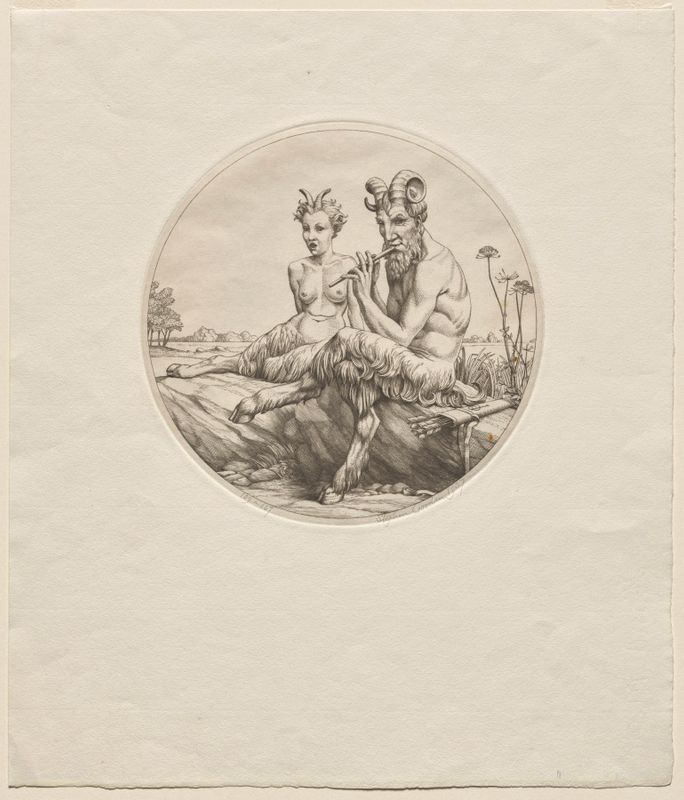 Two Satyrs