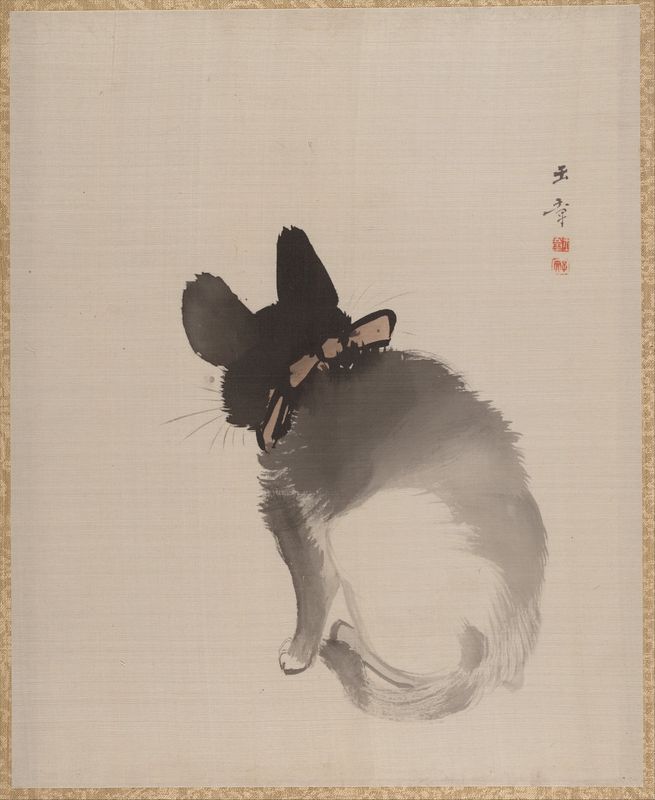 Cat Seen from Behind