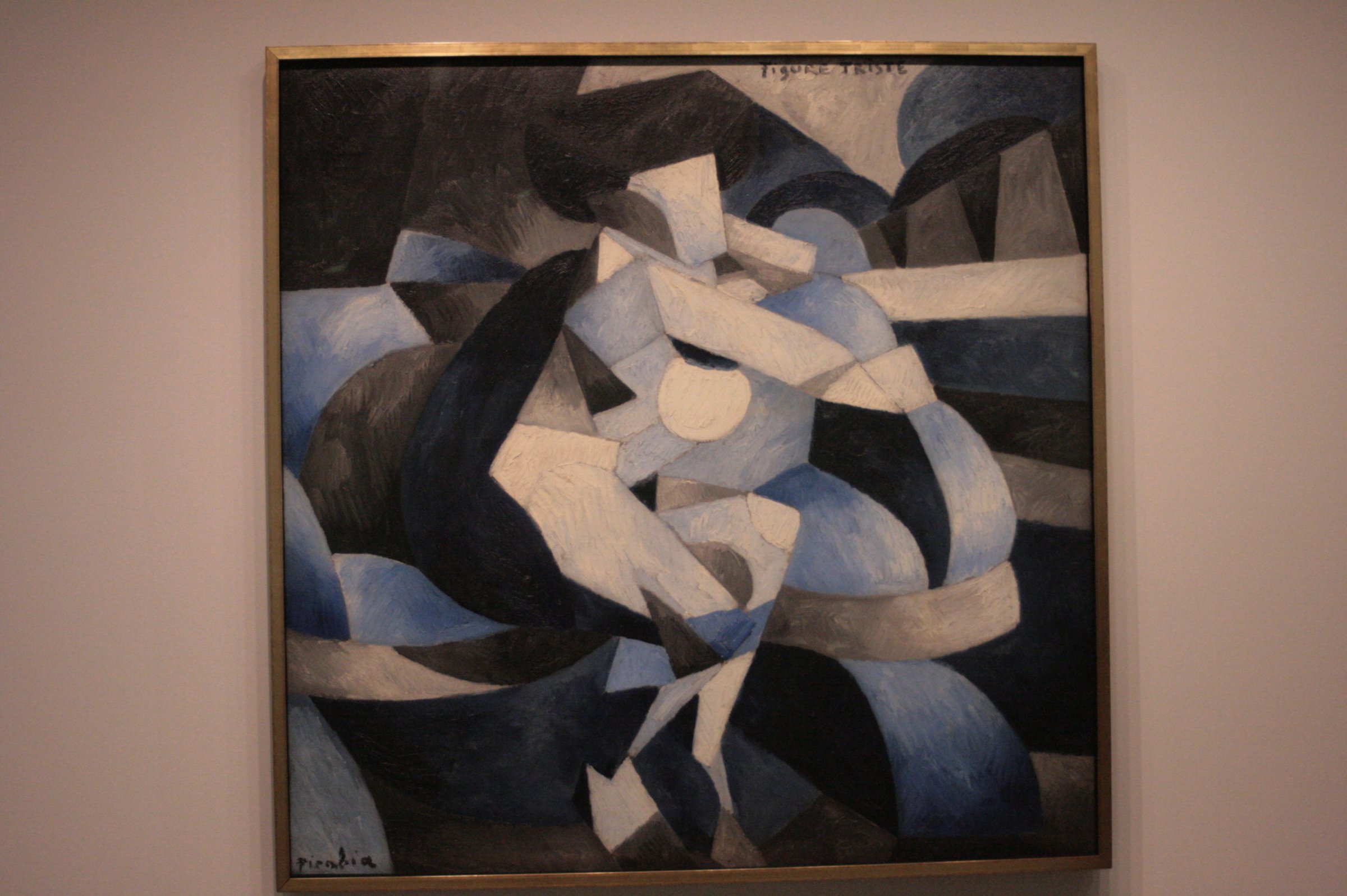 Sad Visage by Francis Picabia