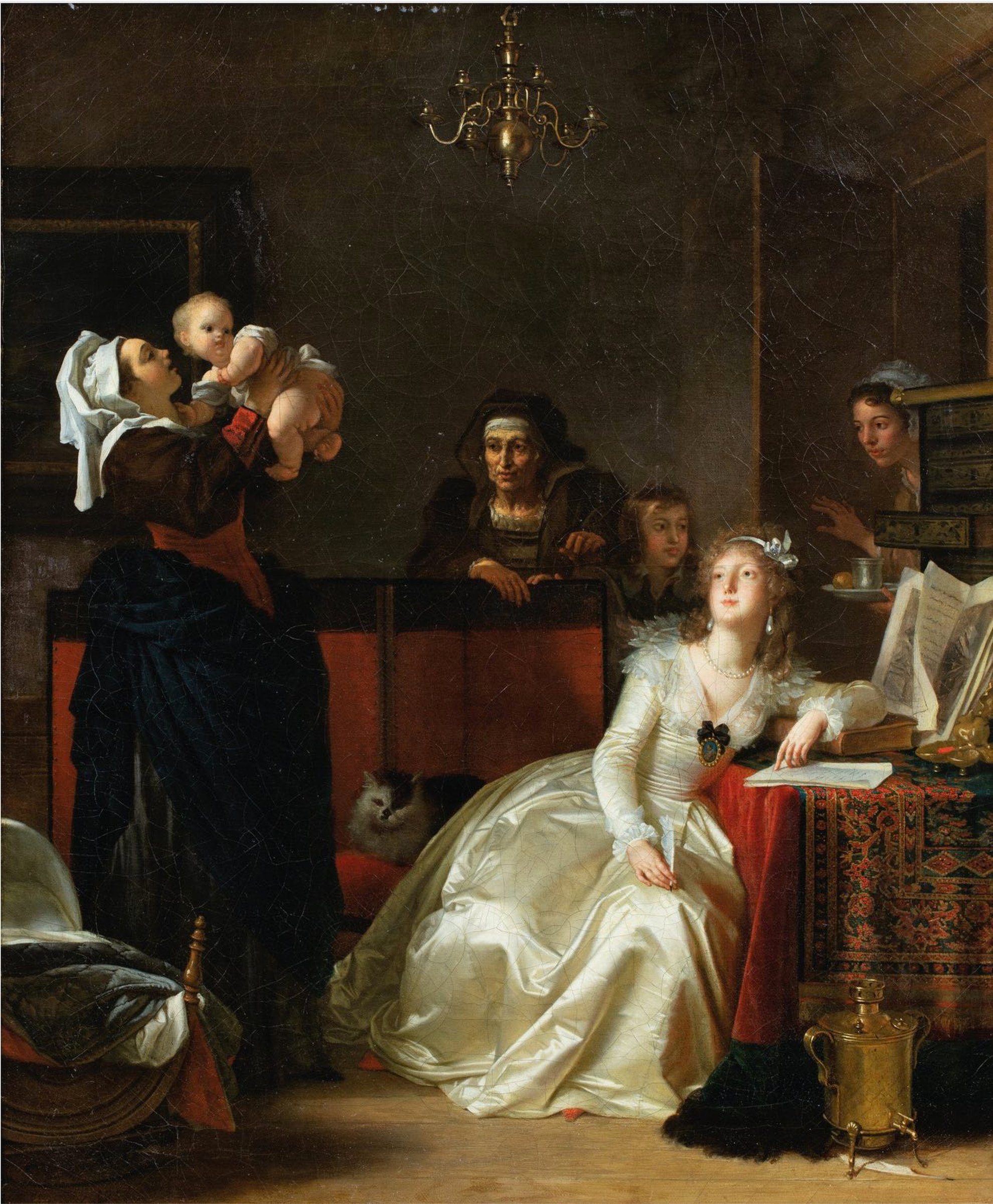 The Young Savant Mother by Marguerite Gérard