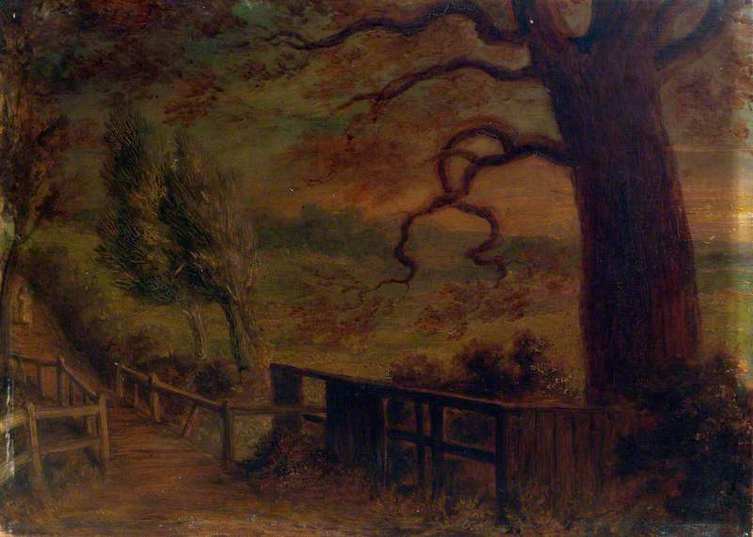 Colney Hatch, Hertfordshire by George Cruikshank
